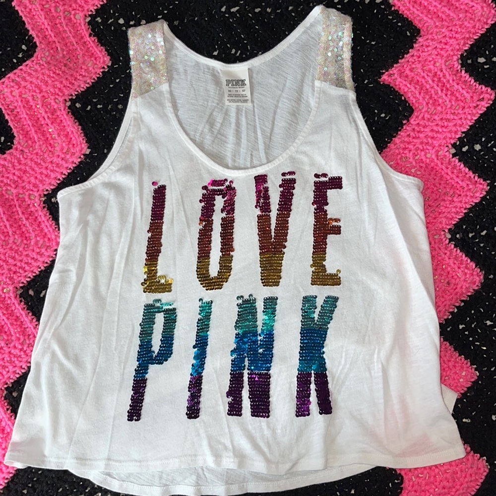 PINK tank top